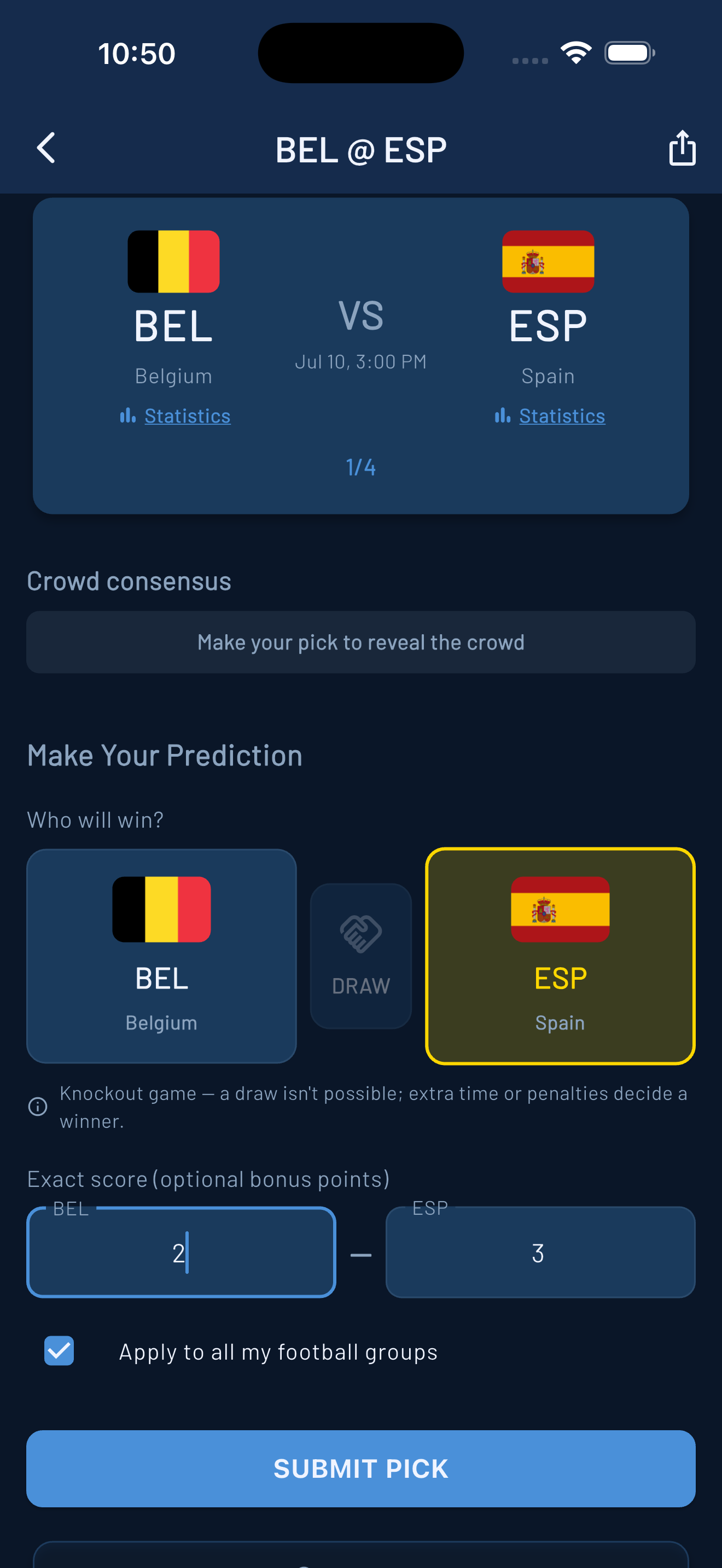 Make a prediction