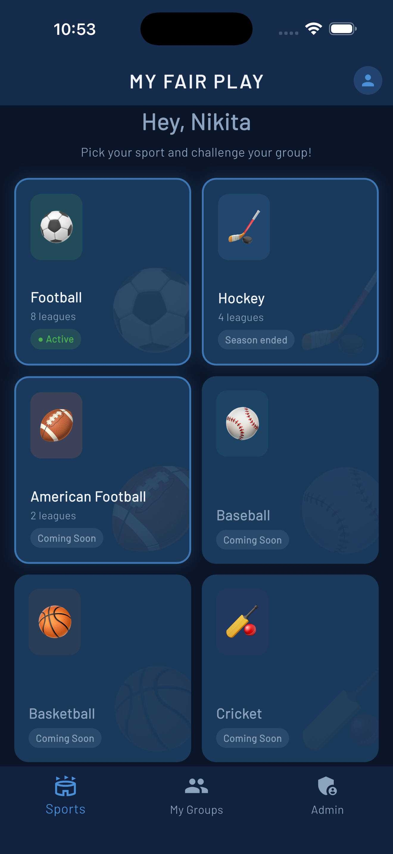 Sports hub
